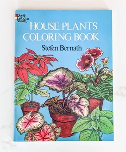 House Plants Coloring Book ©1976
