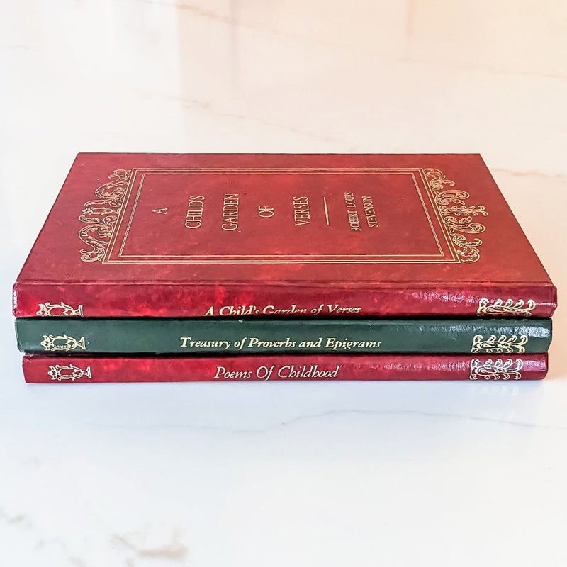 Poetry and Proverbs Bundle of 3 Books