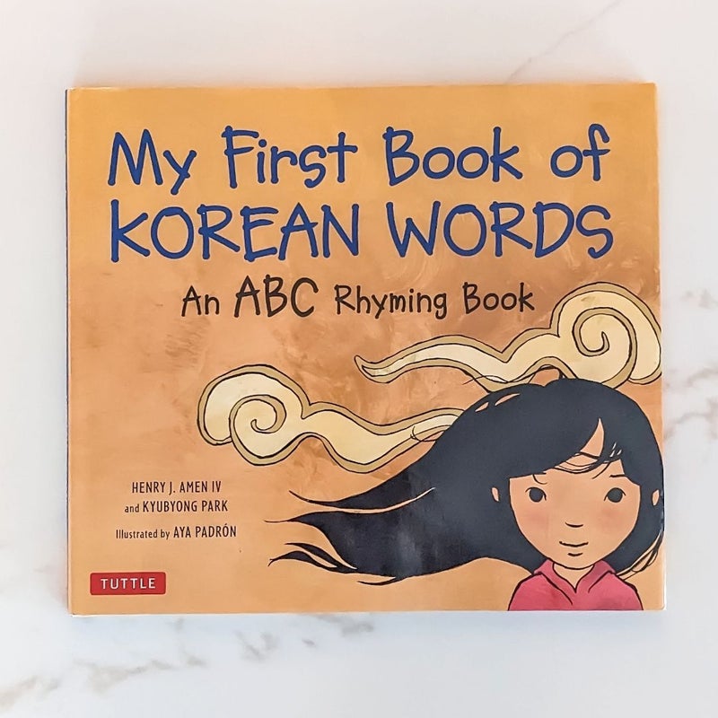 My First Book of Korean Words