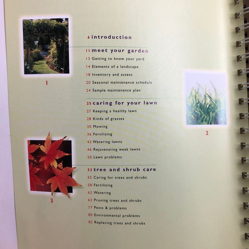 Yard and Garden Owners Manual