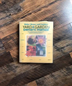 Yard and Garden Owners Manual