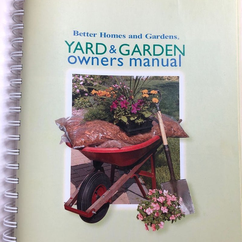 Yard and Garden Owners Manual