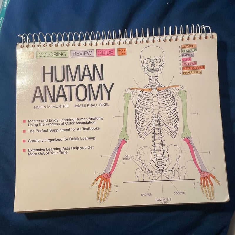 The Coloring Review Guide to Human Anatomy