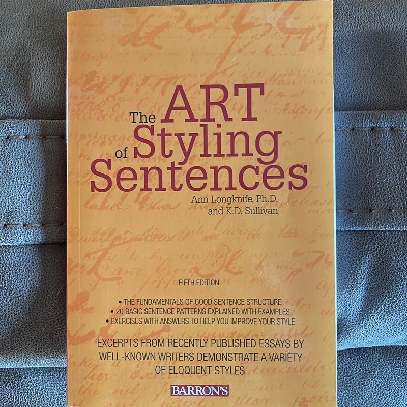 Art of Styling Sentences