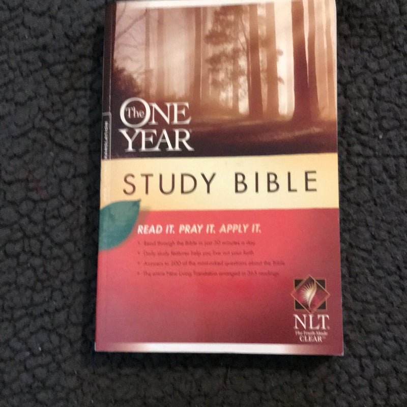 The One Year Study Bible NLT