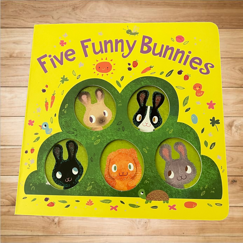 Five Funny Bunnies Board Book