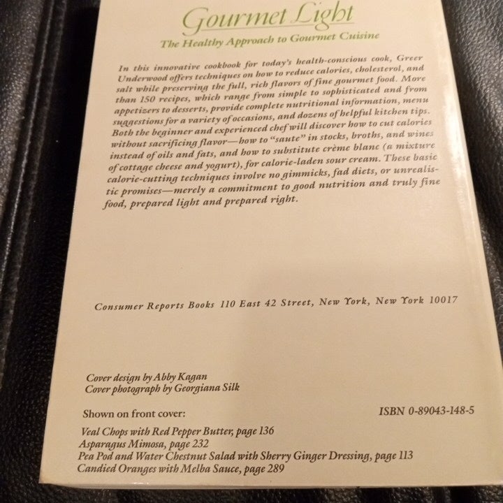 Gourmet Light Simple and Sophisticated Recipes