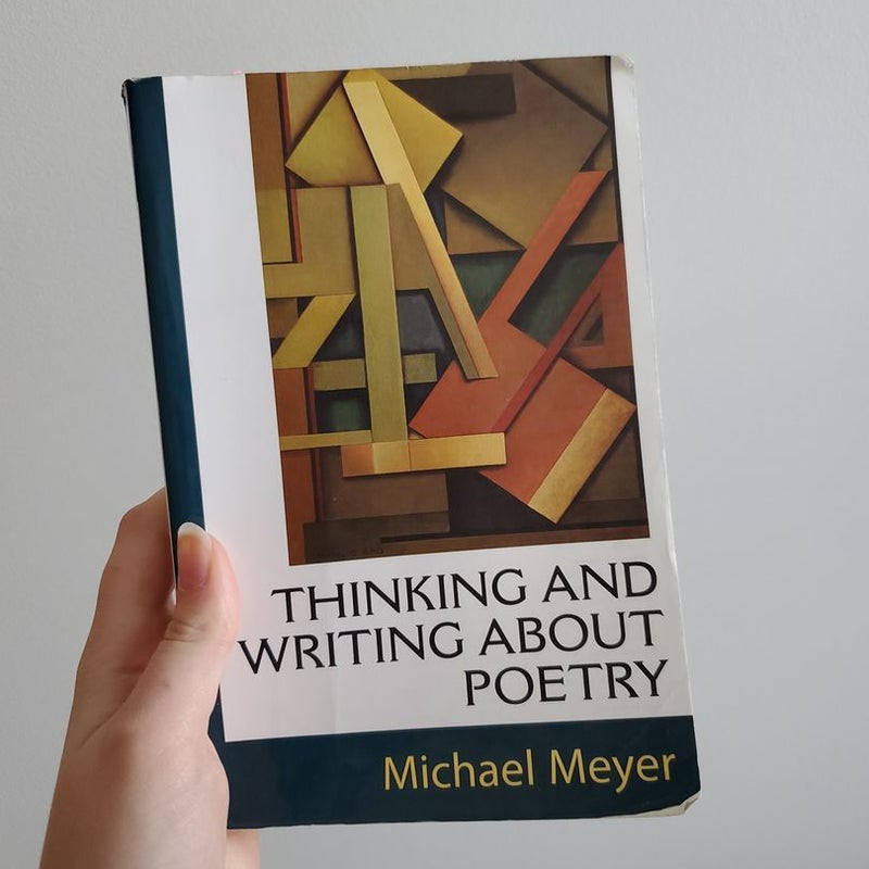 Thinking and Writing about Poetry