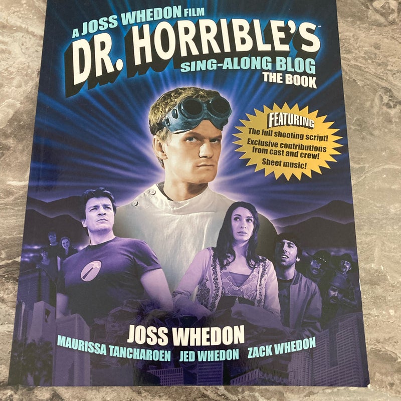 A joss Whedon Film Dr.Horribles Sing Along The Book