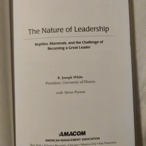 The Nature of Leadership