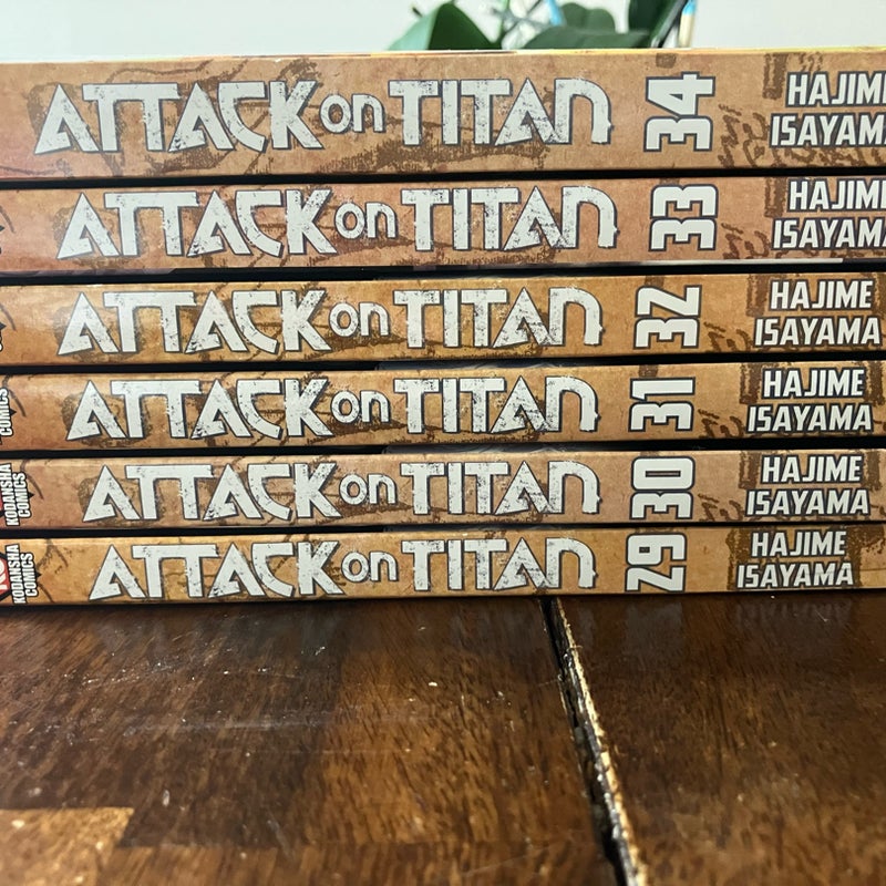 Attack on Titan 29-34