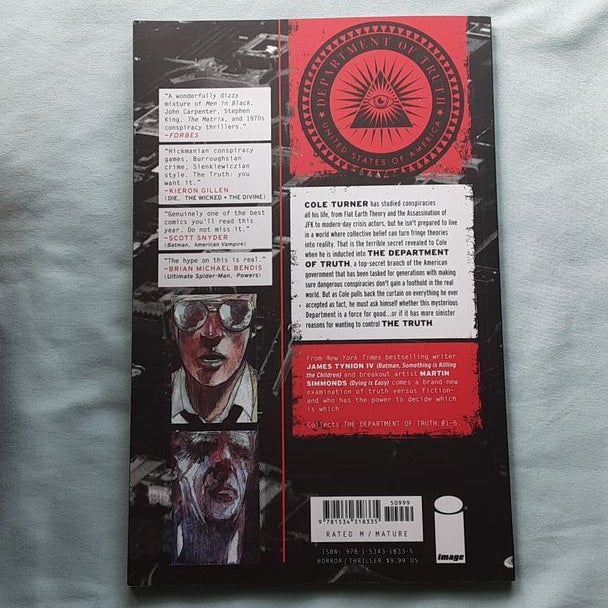 Department of Truth, Vol 1: the End of the World