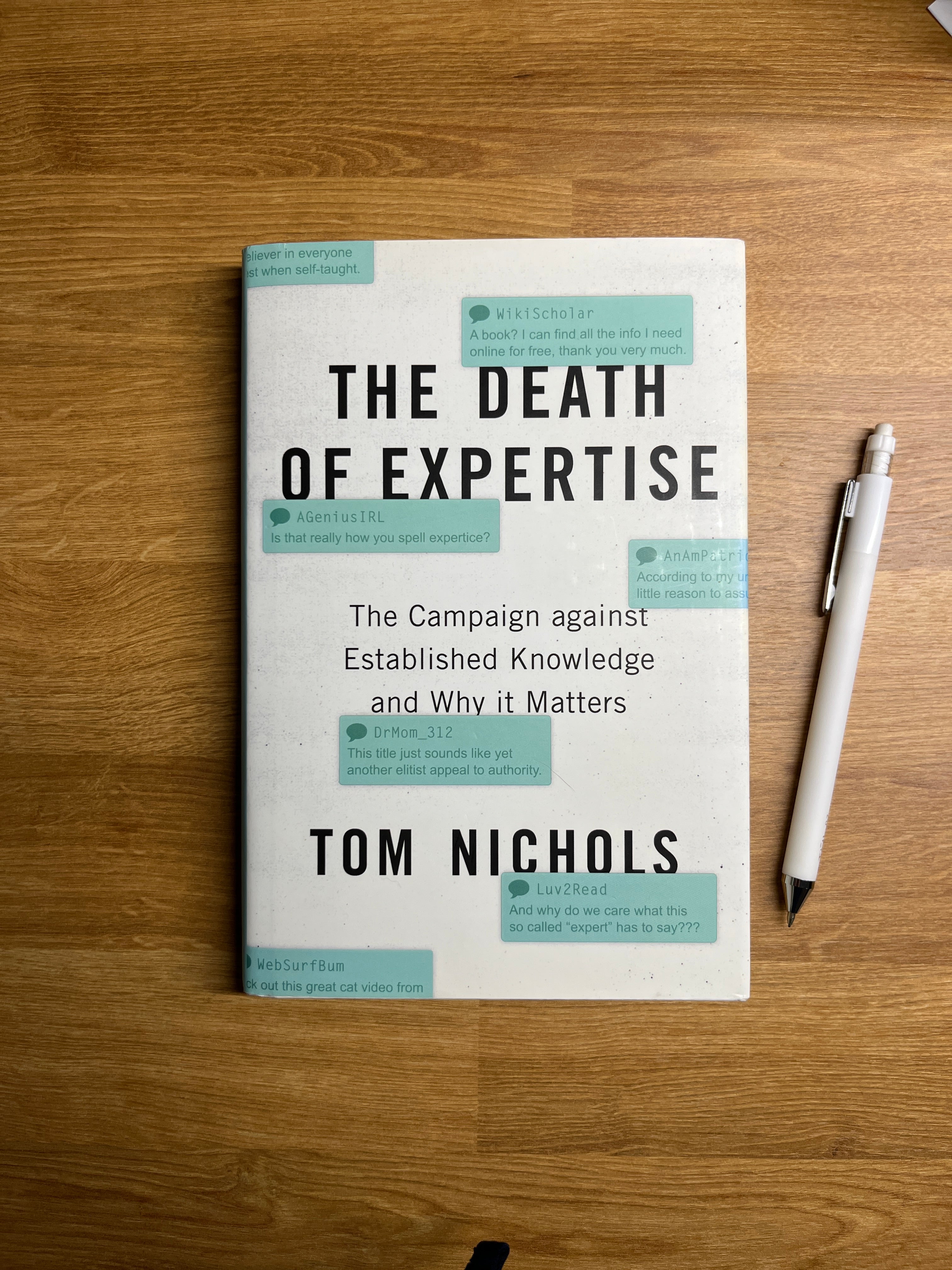 The Death of Expertise