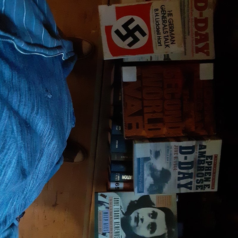 Collection of books on World War 2