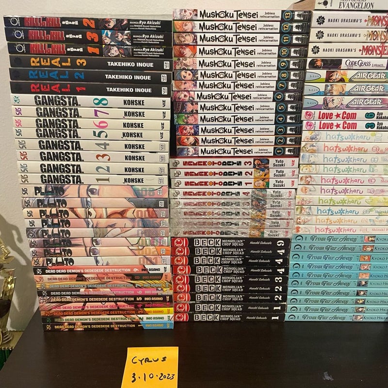 Lots of Manga •  Message Me! Lot #2