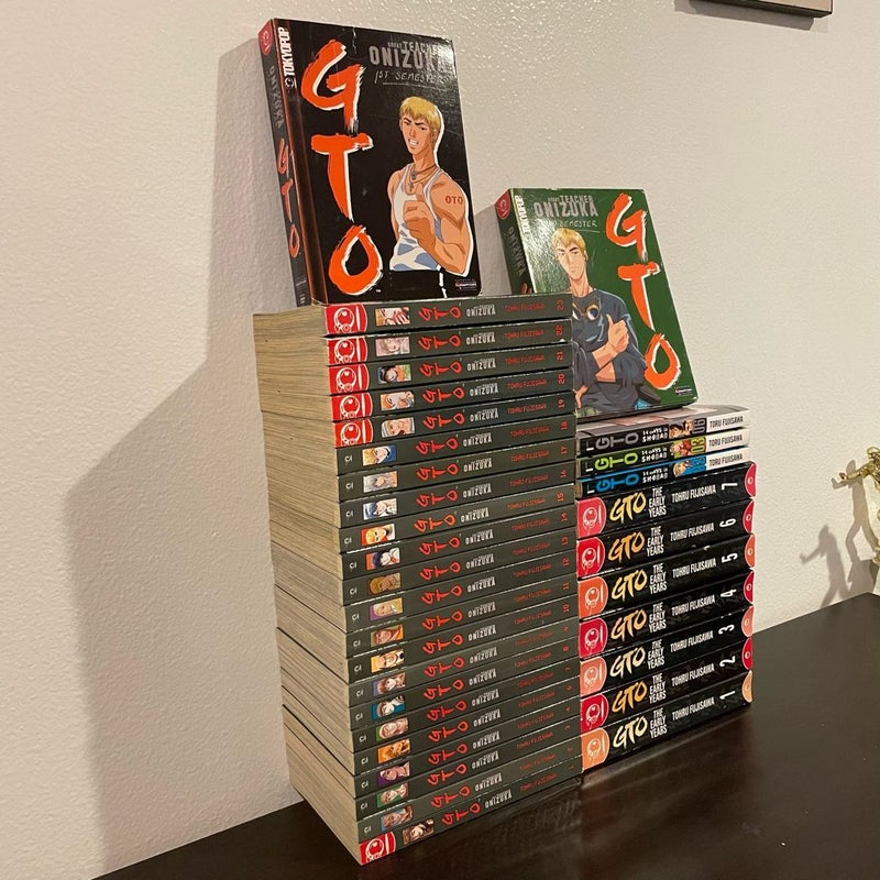 GTO - Great Teacher Onizuka Manga & Anime Lot! • [English - First Print]