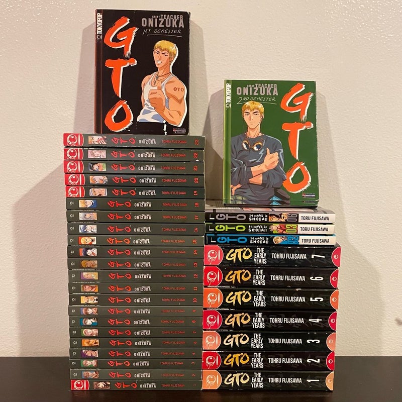 GTO - Great Teacher Onizuka Manga & Anime Lot! • [English - First Print]