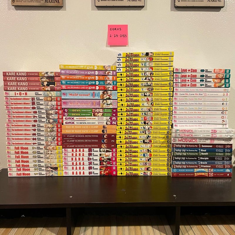 whole bunch of manga lot #2 • message me!