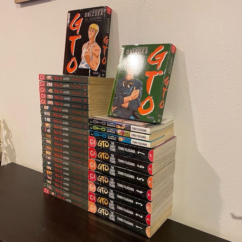 GTO - Great Teacher Onizuka Manga & Anime Lot! • [English - First Print]