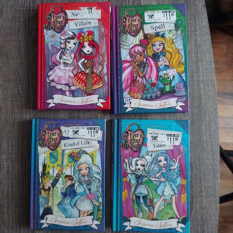 Ever After High: A School Story books 1-4
