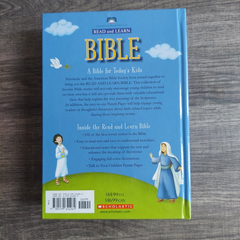 Read and learn bible by american bible society hardcover pangobooks