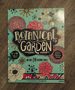 Botanical Gardens coloring book 