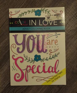 You Are Special coloring book 