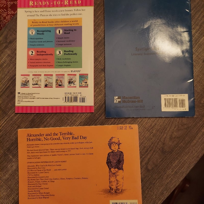 3 Children's books 
