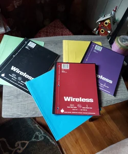 Wireless notebooks with folders 