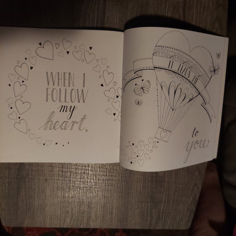 Words of Love to Color