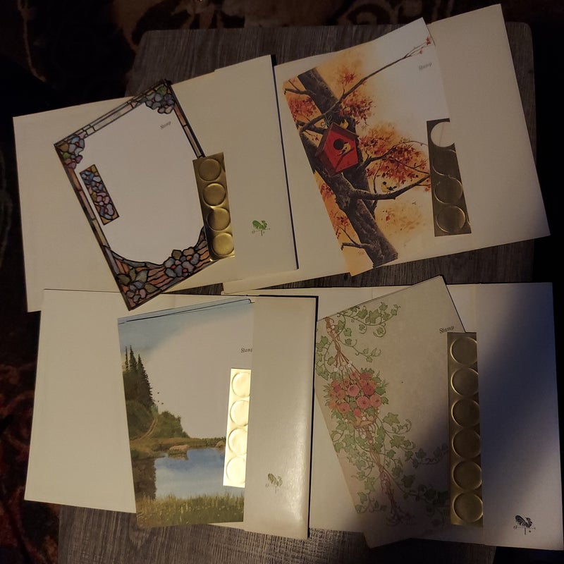 Assorted note cards