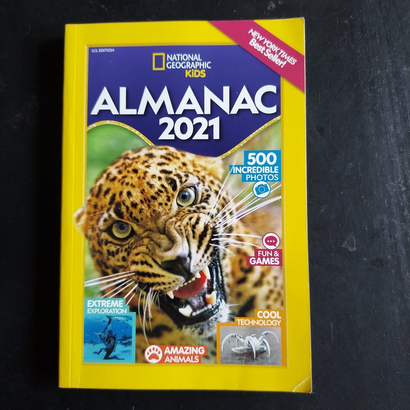 National Geographic Kids Almanac 2021, U. S. Edition