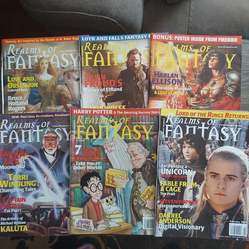 Realms of Fantasy magazine 2003