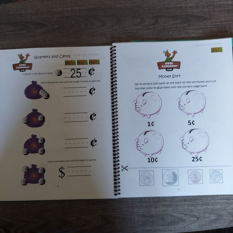 First & Second Grade Math workbooks 
