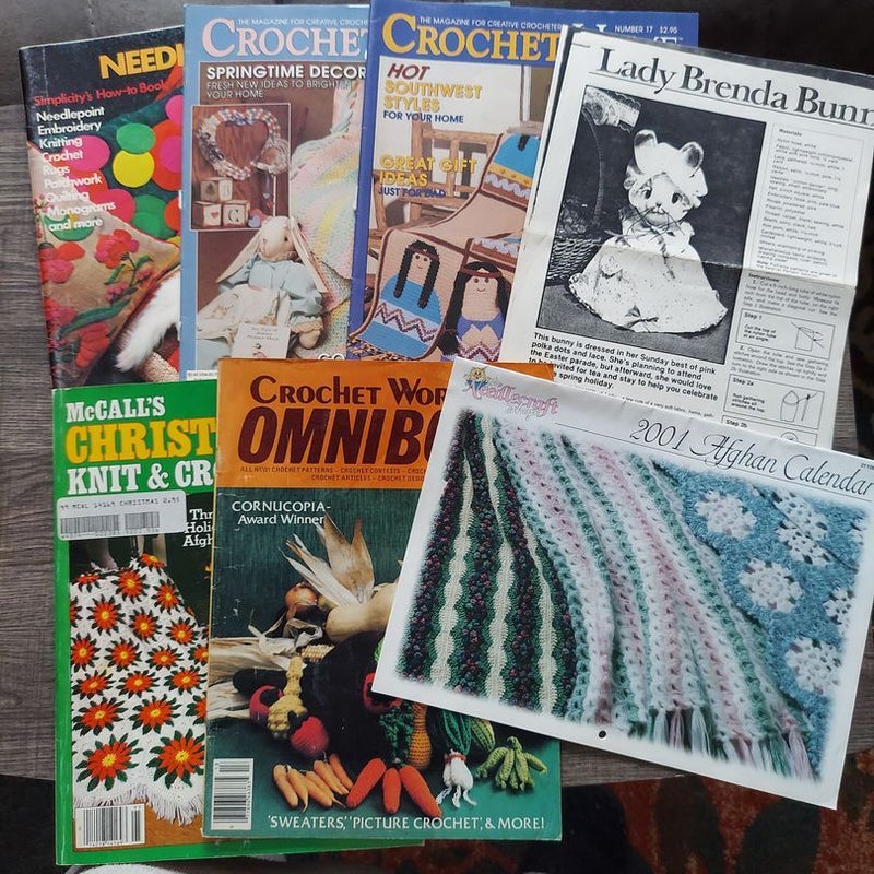 Crochet/ Craft magazines 