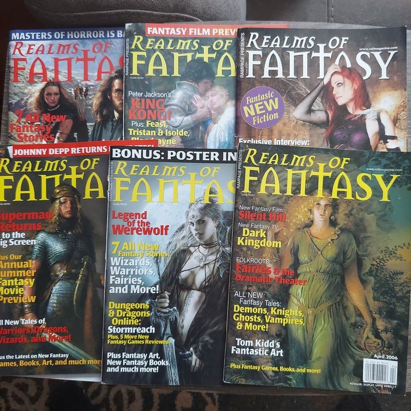 Realms of Fantasy magazine 2006