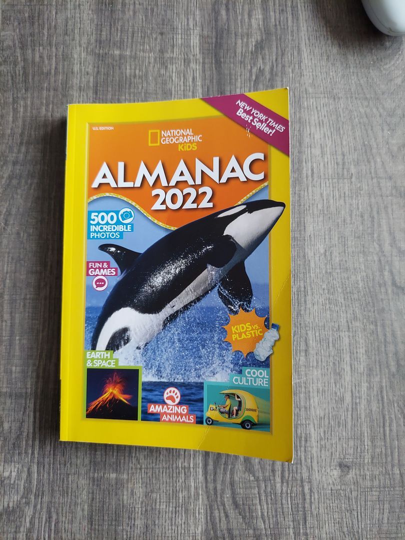 National Geographic Kids Almanac 2022, U. S. Edition