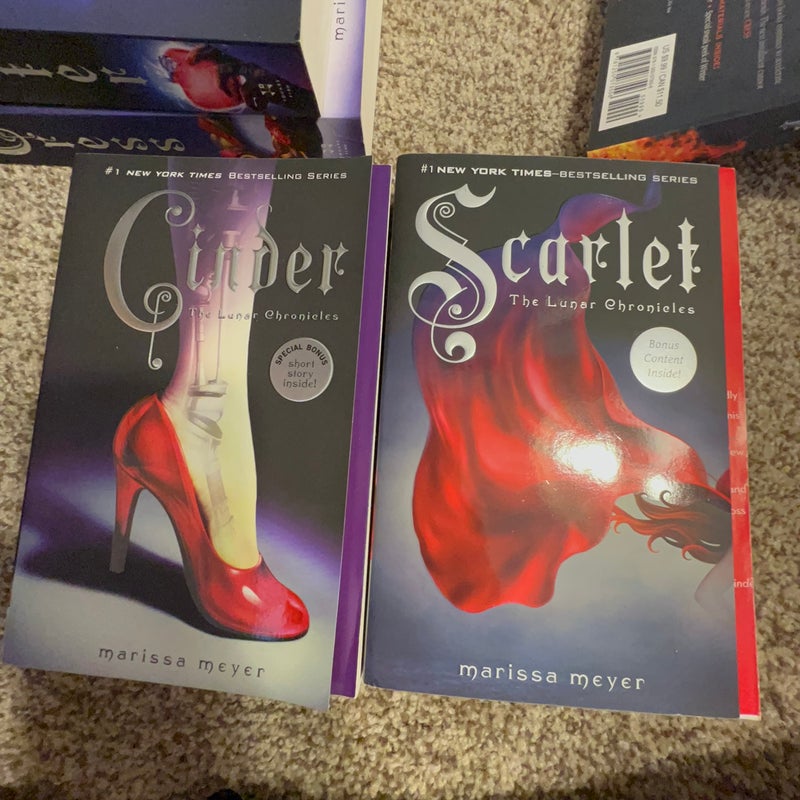 The Lunar Chronicles - Original Covers