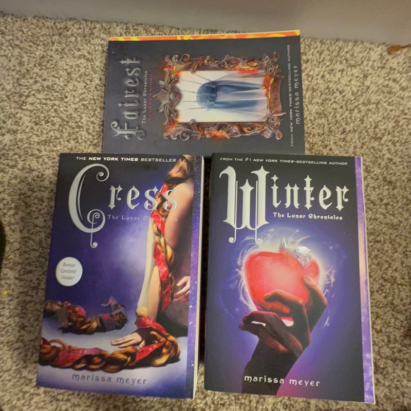 The Lunar Chronicles - Original Covers