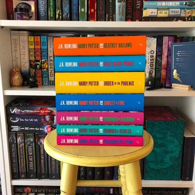 Harry Potter Bloomsbury UK Neon Editions