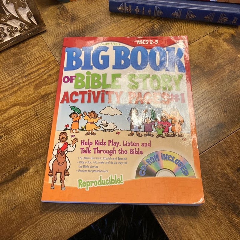 The Big Book of Bible Story Activity Pages #1