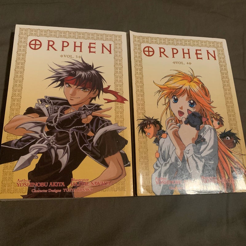 Orphen Vol. 3 and 4