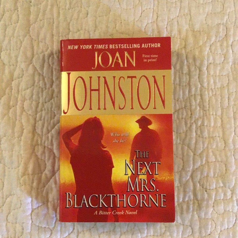 The Next Mrs. Blackthorne