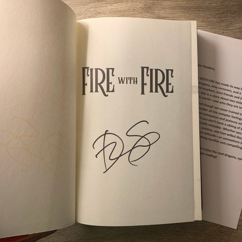 Signed Fire with Fire