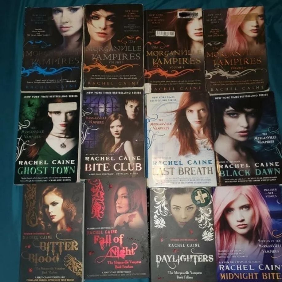 Complete Morganville Vampire Series by Rachel Caine, Paperback | Pangobooks, image size:918x918
