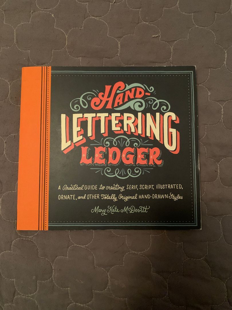 Hand-Lettering Ledger