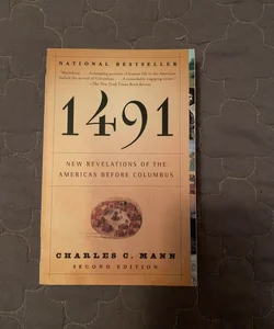 1491 and 1493 by Charles C. Mann Paperback Lot of 2.