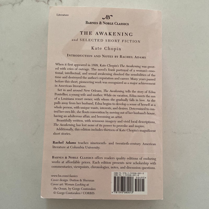 The Awakening and Selected Short Fiction