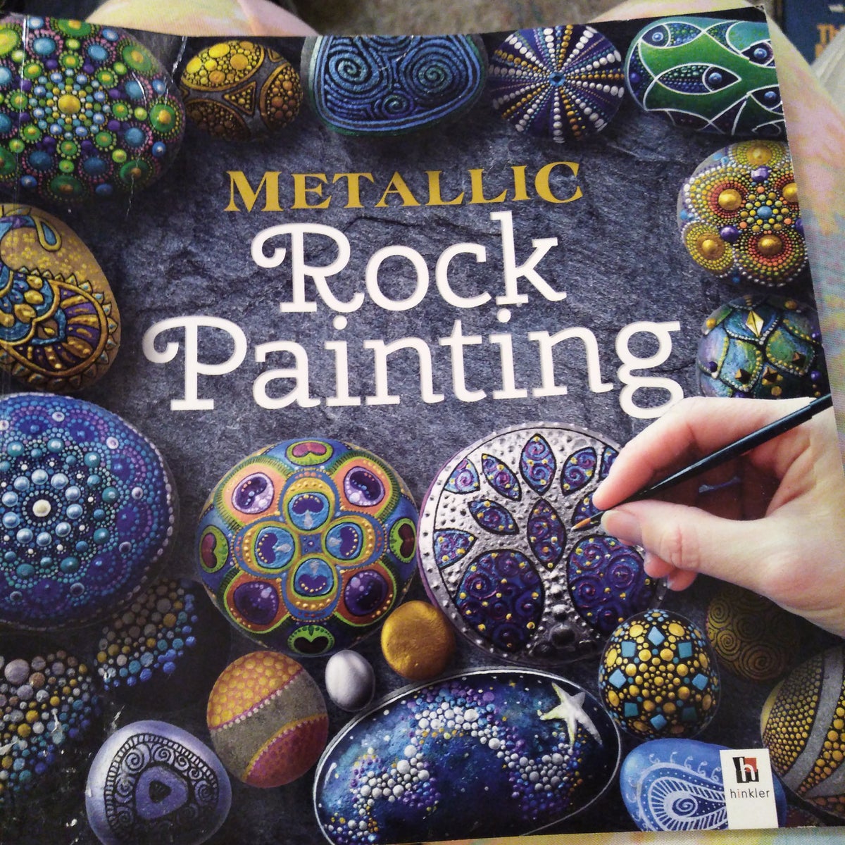 Hinkler Metallic Rock Painting Box Set