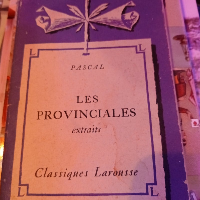 Les provinciales